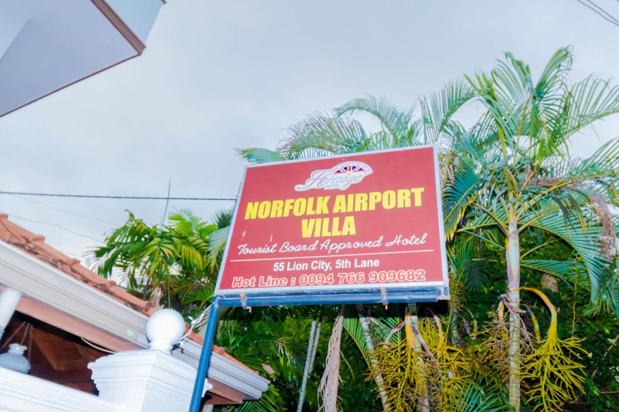 The Norfolk Heritage Airport Villa Katunayaka Екстериор снимка